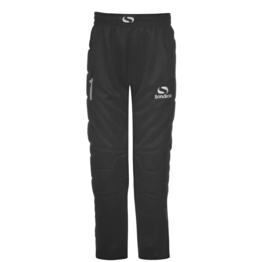Sondico Black Goalkeeper Padded Pants Size 2-3 Years - Picture 1 of 8